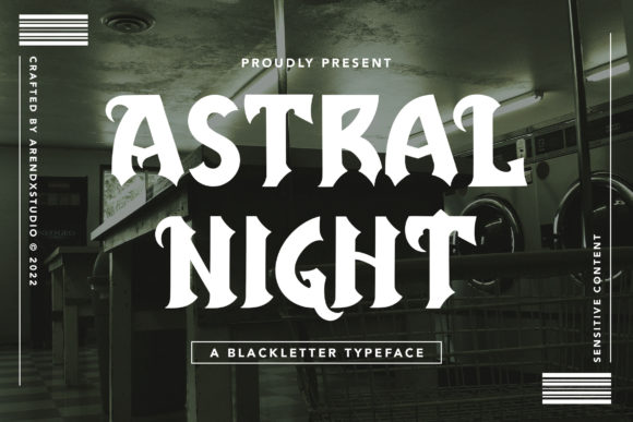 Astral Night: A Practical Guide to Using Gothic Typography in Modern Design