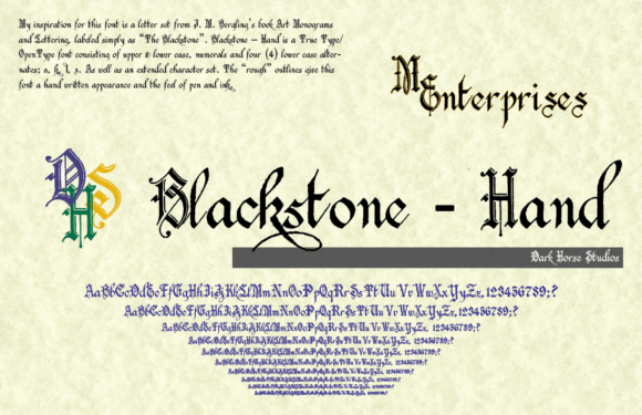 Blackstone Hand: Bringing Medieval Elegance to Modern Designs
