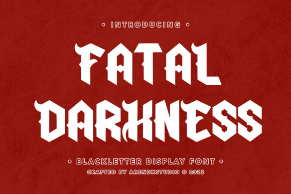 Fatal Darkness: Elevating Gothic Design with Precision