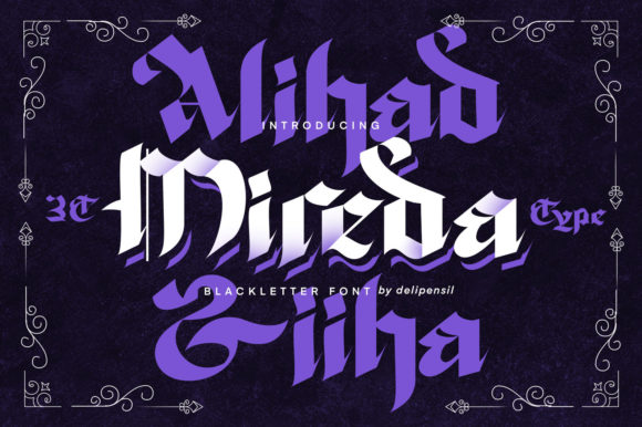 Integrating Mireda: A Strategic Approach to Using Bold Blackletter in Modern Design Workflows