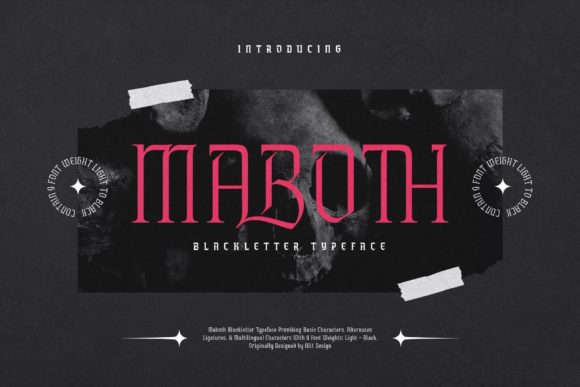 Maboth Font Evaluation: A Detailed Analysis for Designers