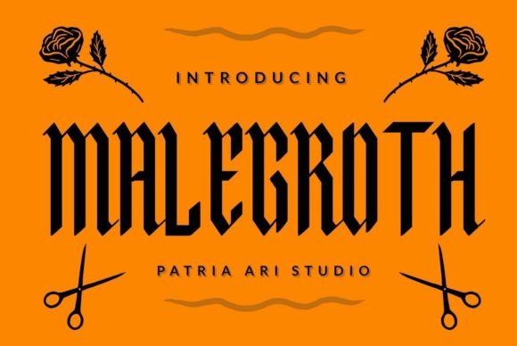 Mastering Urban Aesthetics with the Malegroth Typeface