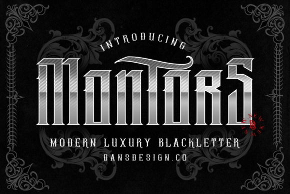 Montors: Elevating Dark Aesthetics with Modern Blackletter