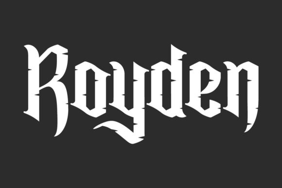 Royden: Strategic Typography for Bold Brand Identity and Creative Impact