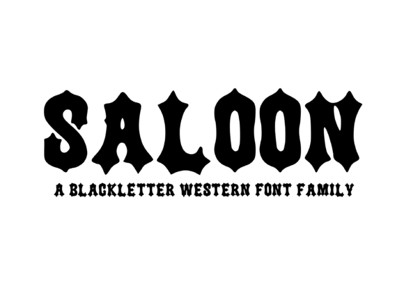 Saloon: The Bold Blackletter Font for Standout Branding