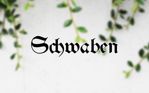 Schwaben: Elevating Design with Vintage Blackletter Elegance
